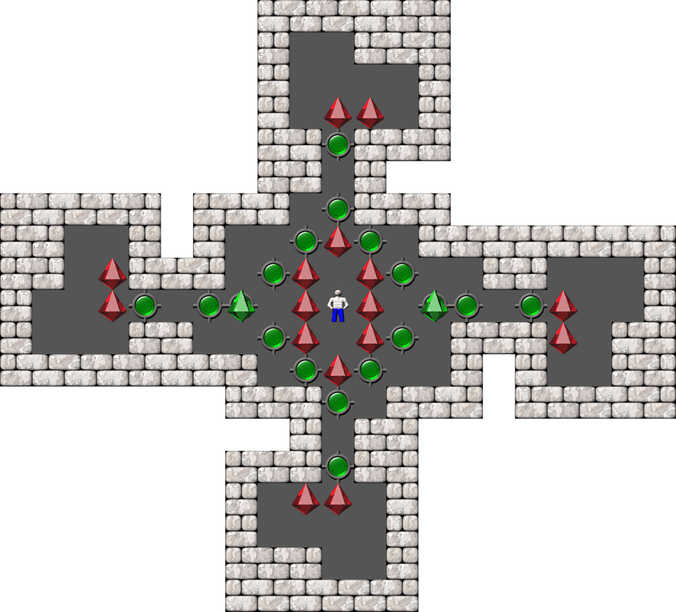 Sokoban Sasquatch XI level 30